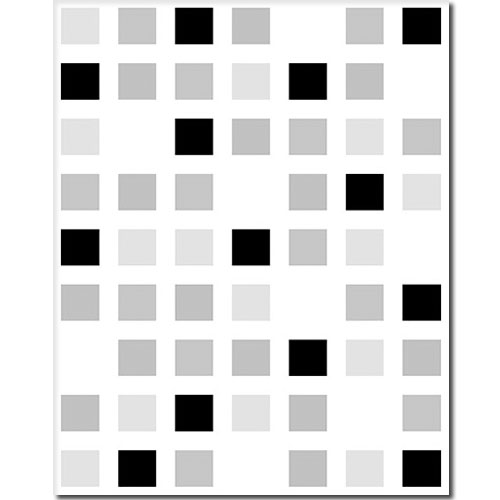 Impresso Pixel Black 20x25